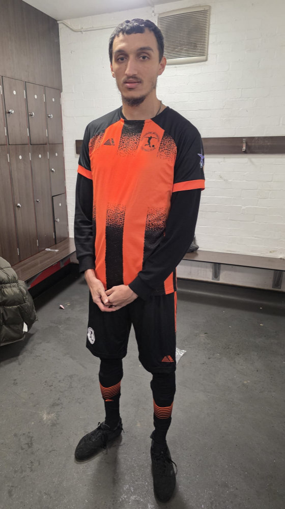 image of a football player in kit