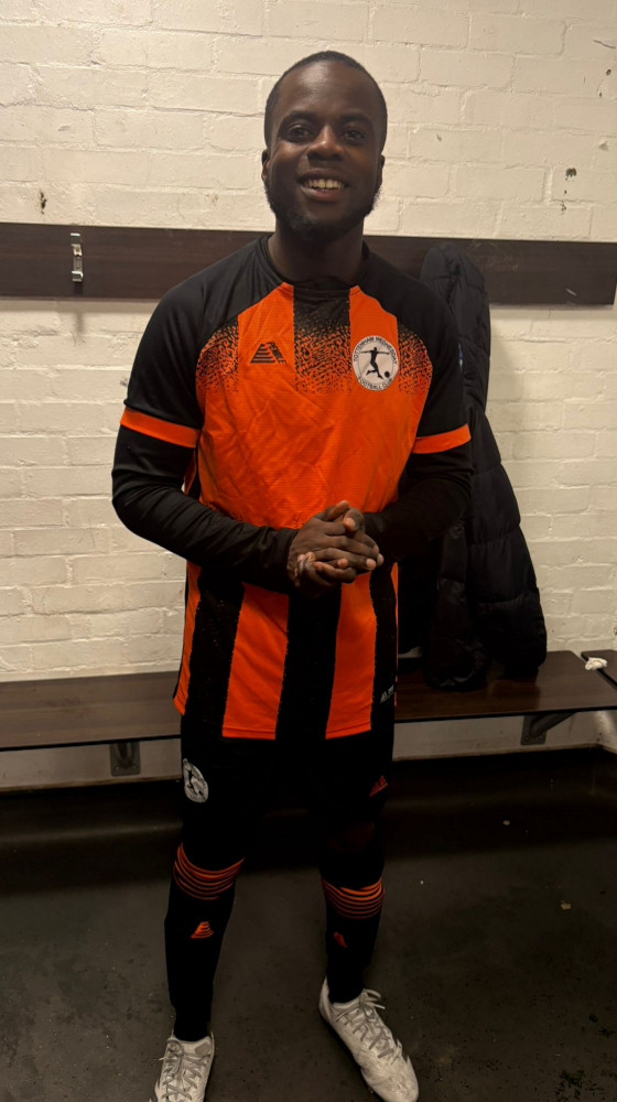 image of a football player in kit