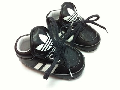   Image of baby size football boots